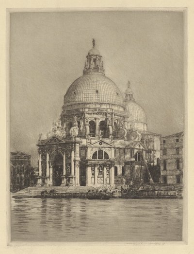 Santa Maria della Salute (2) - Mortimer Menpes