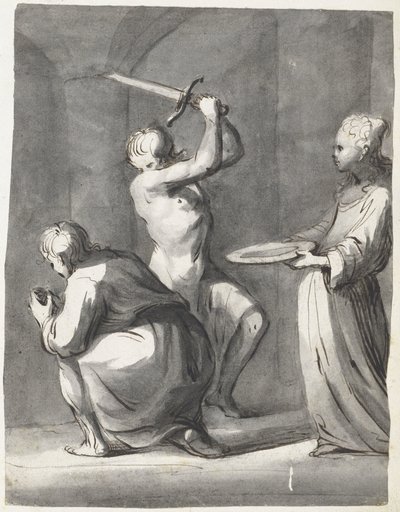 Décapitation de Jean-Baptiste - Moses Ter Borch