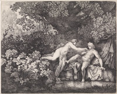 Salamacis et Hermaphrodite - Moyses van Wtenbrouck