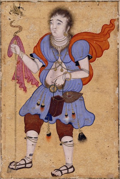 Un pèlerin, vers 1570 - Mughal School