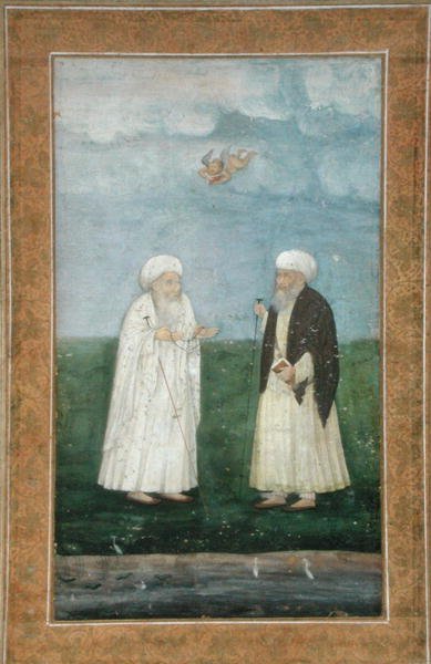 Deux hommes saints musulmans, de l