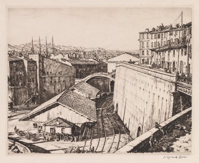 Hangars ferroviaires, Marseille - Muirhead Bone