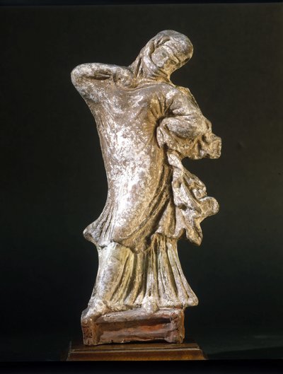 Civilisation mycénienne : danseuse voilée de Tanagra, 3ème siècle av. J.-C., Museo della Scala, Milan - Mycenaean Mycenaean
