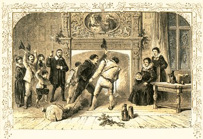 Cérémonie de la veille de Noël - Myles Birket Foster
