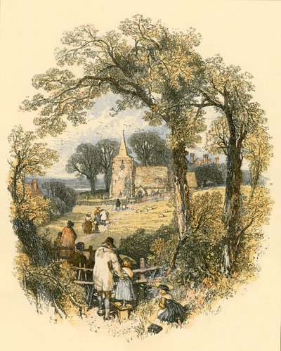 Le Sabbat - Myles Birket Foster