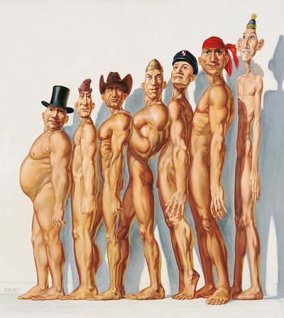 Des figures masculines variées - Myriam Feuilloley