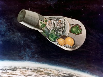 Un module lunaire de la NASA, années 1970 - NASA Images