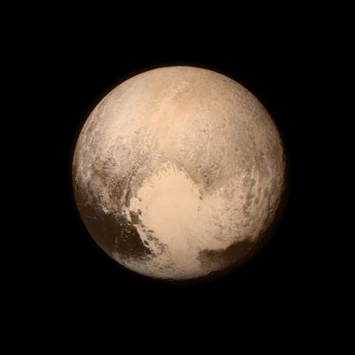 Pluton vu depuis la sonde New Horizons, 2015 - NASA Images