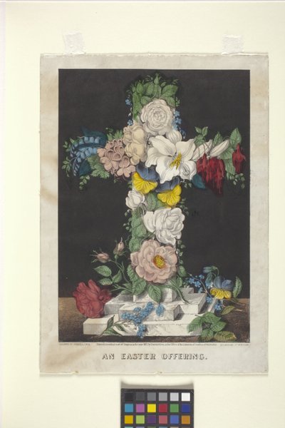 Une offrande de Pâques - N. and Ives J.M. (1824 95) Currier