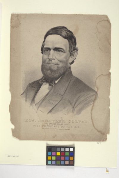Hon. Schuyler Colfax - N. and Ives J.M. (1824 95) Currier