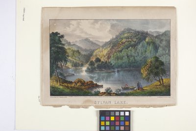 Lac Sylvan - N. and Ives J.M. (1824 95) Currier