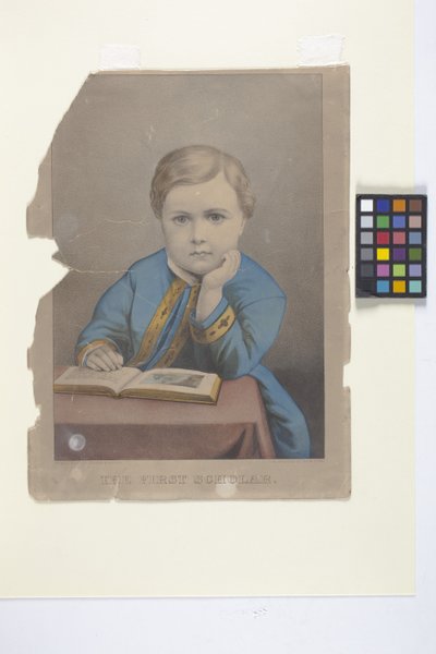 Le premier élève - N. and Ives J.M. (1824 95) Currier