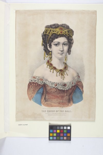 La reine du bal - N. and Ives J.M. (1824 95) Currier