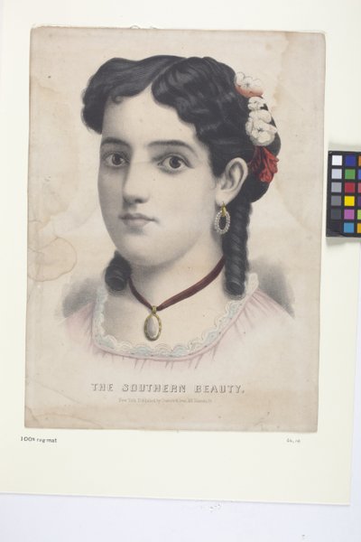 La beauté du Sud - N. and Ives J.M. (1824 95) Currier