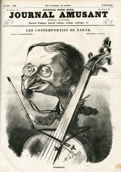 Couverture de "The Fun Journal" - Nadar