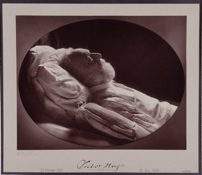 Victor Hugo sur son lit de mort, 22 mai - Nadar