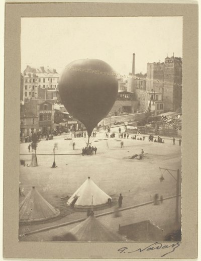 Le Neptune, Place Saint-Pierre à Montmartre - Nadar