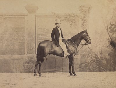 Homme à cheval - Nadar