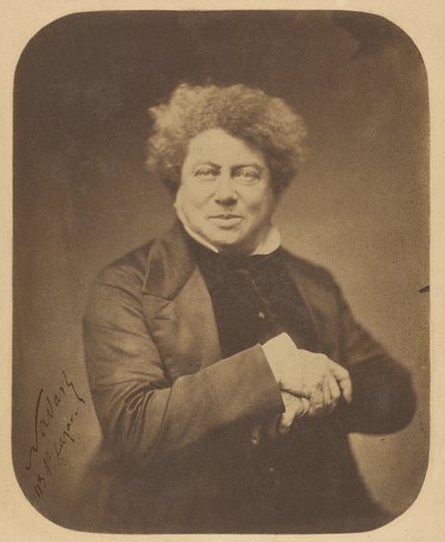 Alexander Dumas [père] (1802-1870) / Alexandre Dumas - Nadar [Gaspard Félix Tournachon]