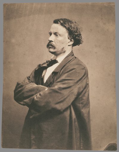 [Autoportrait en blouse Félix Nadar] - Nadar [Gaspard Félix Tournachon]