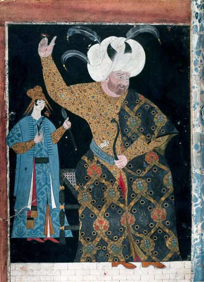 Portrait du sultan Selim II - Nakkep called Nigari Reis Haydar