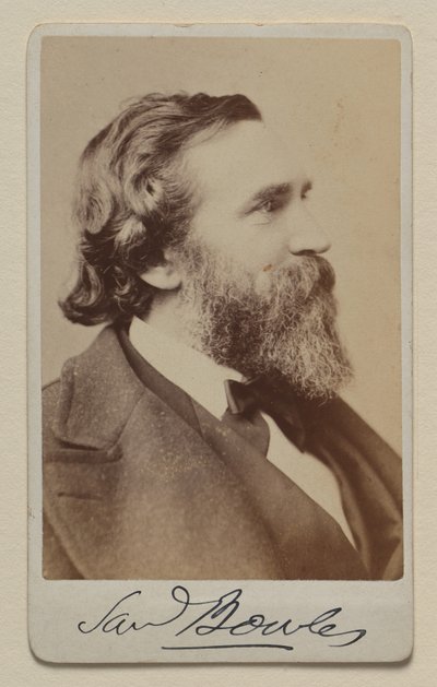 Samuel Bowles II - Napoleon Sarony