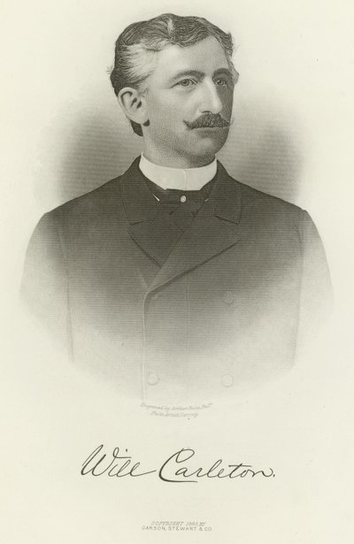 Will Carleton - Napoleon Sarony