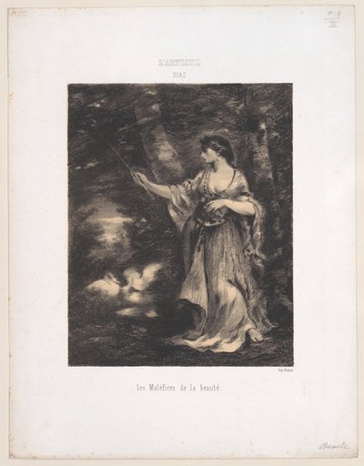 Les Maléfices de la Beauté - Narcisse Virgile Diaz de la Peña