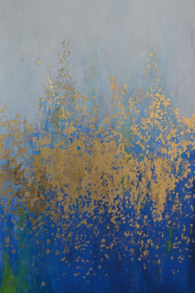 Vagues bleues scintillantes - Natalie Avondet