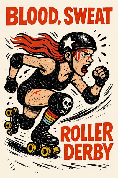 Blood Sweat Roller Derby - Natalie Bruns