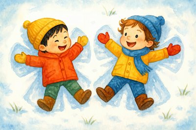 Joyeux anges de neige - Natalie Bruns