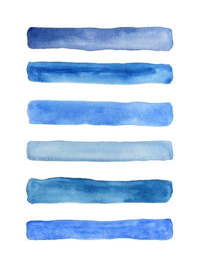 Dégradé bleu serein - Natalie Bruns