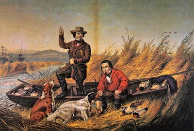 Chasse au canard sauvage : Une bonne journée de sport - Nathaniel (after) Currier