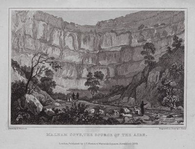 Malham Cove, la source de l