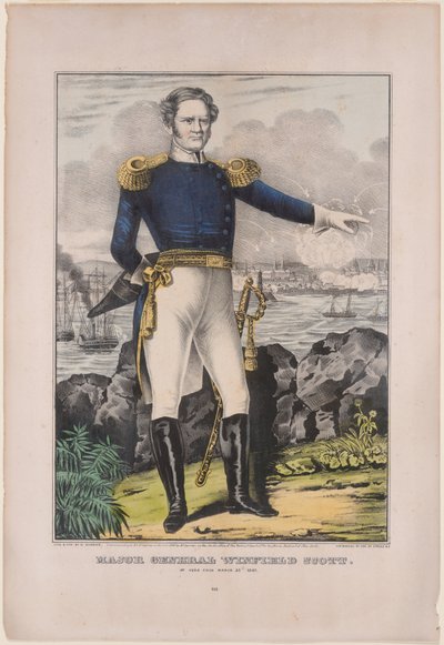 Général Winfield Scott - Nathaniel Currier