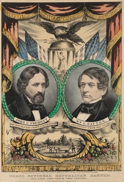 Grande bannière nationale républicaine - Nathaniel Currier