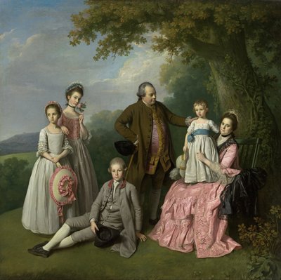La famille Pybus - Nathaniel Dance-Holland