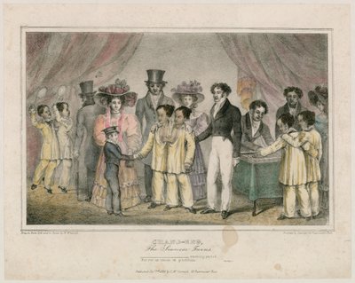 Chang-Eng, les jumeaux siamois, 1829 - Nathaniel Whittock