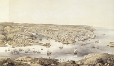 Sébastopol dans toute sa gloire, 1848, gravé par Day und Son, publié 1857 - Nathaniel Whittock