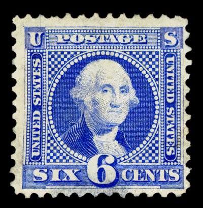 6c Washington réédition unique, 1875 - National Bank Note Company