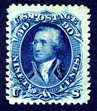 90c Washington F Grill single - National Bank Note Company