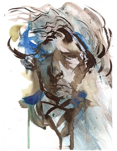 Hector Berlioz, 2025 (encre) - Neale Osborne