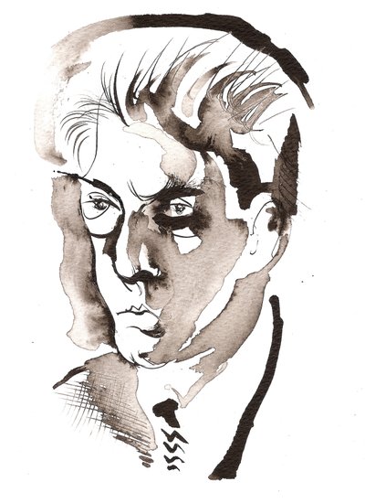 Luigi Dallapiccola, 2025 (encre) - Neale Osborne