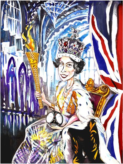 Reine Elizabeth II 2012, par Neale Osborne - Neale Osborne