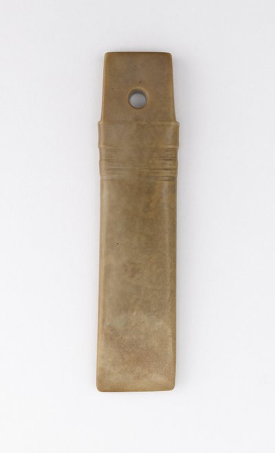Ciseau droit (gui) culture Qijia - Neolithic Period Chinese School