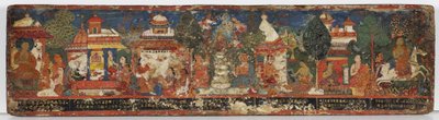 Couverture de manuscrit bouddhiste - Nepalese School