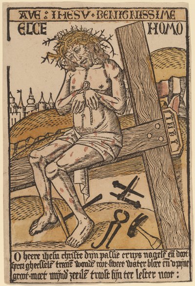 Christ en homme de douleurs - Netherlandish 15th Century