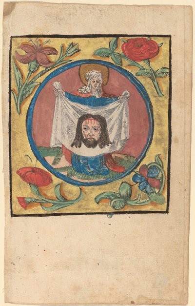 Sainte Véronique avec le Suaire - Netherlandish 15th Century