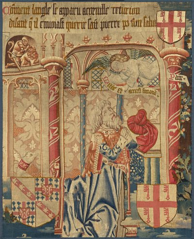 La Vision du Centurion Corneille - Netherlandish 15th Century