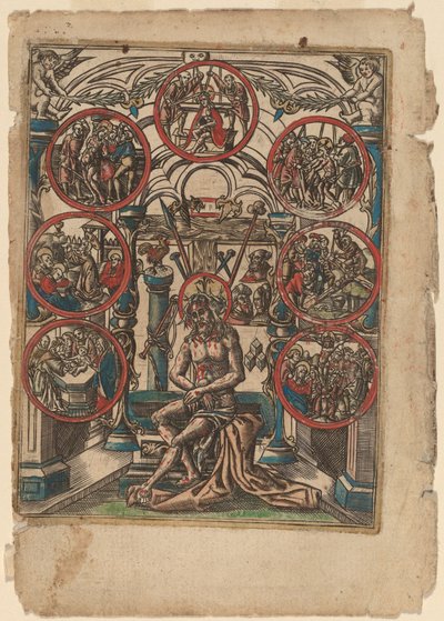 Christ en homme de douleurs - Netherlandish 16th Century